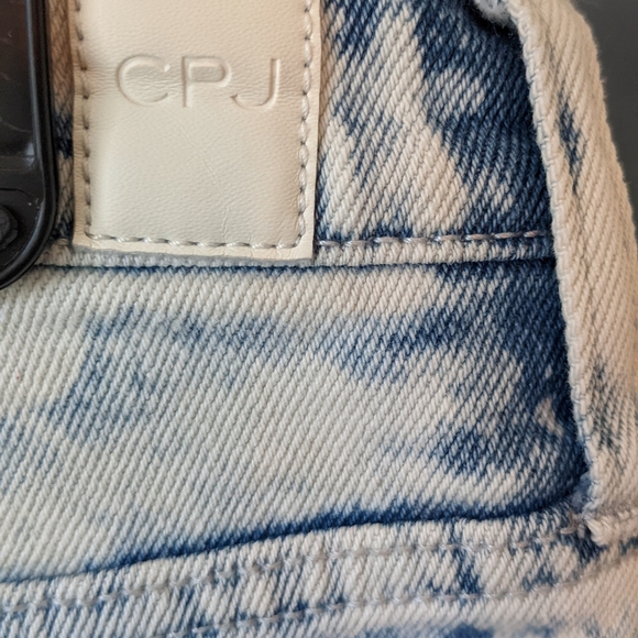 CPJ HIGH-WAISTED DENIM SHORTS - Picture 5 of 6